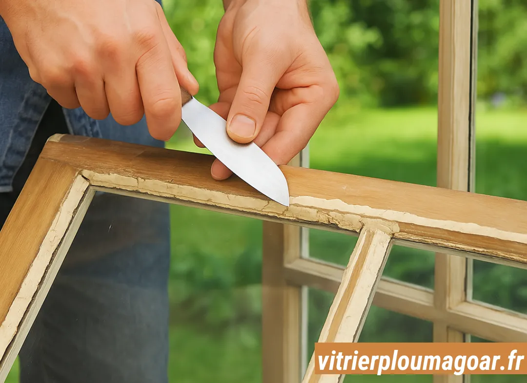 Remplacement de simple vitrage Ploumagoar